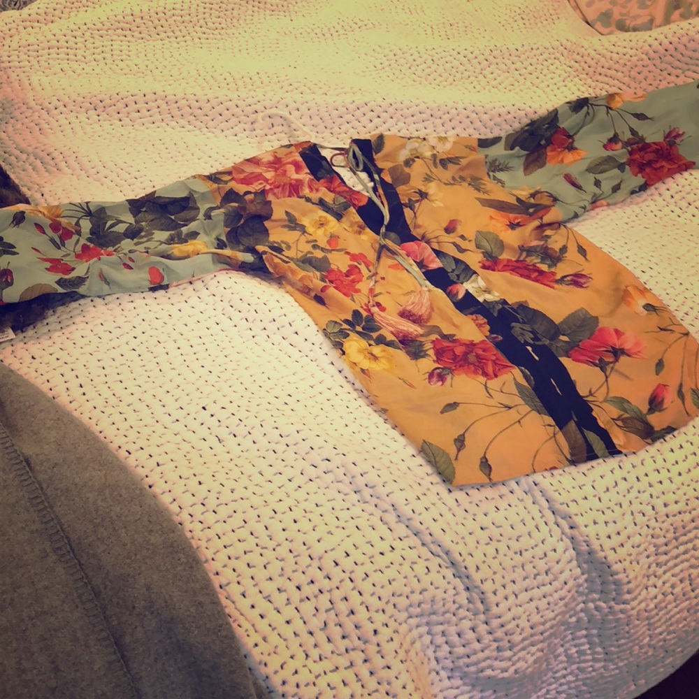 kimono top from anthropology
